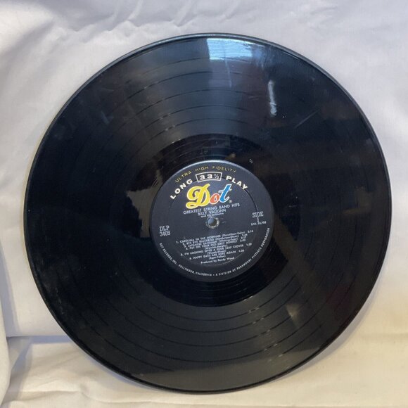 Billy Vaughn Greatest String Band Hits (Vinyl, 1962) Dot Records DLP 3409 Good - Picture 7 of 12